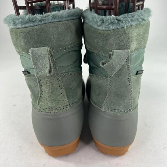 Propet Ingrid Womens Green Thyme Cold Weather Boots US 10 Whide WTPF Winter Boot - Picture 6 of 12